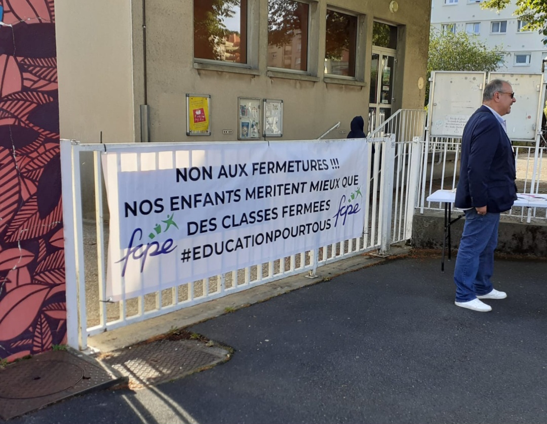 à l'école Michel Ange