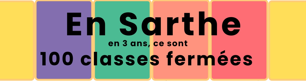 Contre ces 100 fermetures en 3 ans